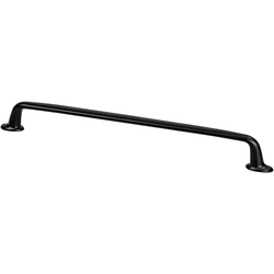 Berenson Emerling 8-13/16" Center to Center Matte Black Pull, 9-29/32" Length x 21/32" Width x 1-5/32" Projection
