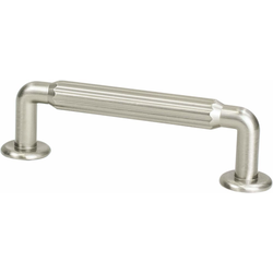 25% OFF Berenson Cannelee 3-3/4" (96mm) Center to Center Brushed Nickel Cabinet Pull, 4-21/32" Length x 7/8" Width x 1-11/32" Projection