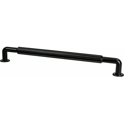 25% OFF Berenson Cannelee 12" (305mm) Center to Center Matte Black Appliance Pull, 13-1/16" Length x 1-1/16" Width x 1-23/32" Projection