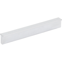 Elements Brewer 5-1/16" (128 mm) Center to Center Polished Chrome Cabinet Pull, 6" Length x 1/2" Width x 13/16" Projection