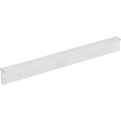 Elements Brewer 6-5/16" (160 mm) Center to Center Polished Chrome Cabinet Pull, 8" Length x 1/2" Width x 13/16" Projection