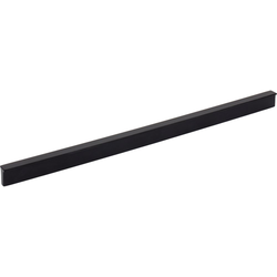 Elements Brewer 12" (305 mm) Center to Center Matte Black Cabinet Pull, 15" Length x 1/2" Width x 13/16" Projection
