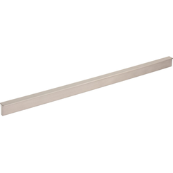Elements Brewer 18" (457 mm) Center to Center Satin Nickel Cabinet Pull, 20" Length x 1/2" Width x 13/16" Projection