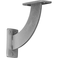 Bradford 2"W x 7"D x 7"H Countertop Bracket, Cold Rolled Steel Unfinished