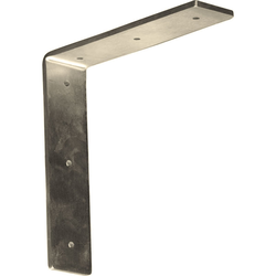 Hamilton 2"W x 8"D x 8"H Countertop Bracket, Stainless Steel Stainless Steel