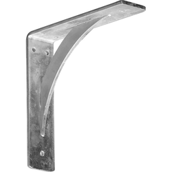 Legacy 2"W x 8"D x 8"H Countertop Bracket, Cold Rolled Steel Unfinished