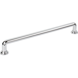Jeffrey Alexander Davis 18" (457 mm) Center to Center Polished Chrome Appliance Pull, 19-1/8" Length x 5/8" Width x 1-7/8" Projection