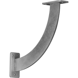 Bradford 2"W x 11"D x 11"H Countertop Bracket, Cold Rolled Steel Unfinished