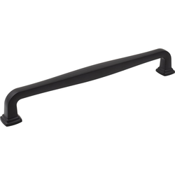 Jeffrey Alexander Fontana 12" (305 mm) Center to Center Matte Black Appliance Pull, 13-1/8" Length x 3/4" Width x 2" Projection