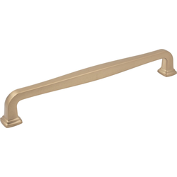 Jeffrey Alexander Fontana 12" (305 mm) Center to Center Satin Bronze Appliance Pull, 13-1/8" Length x 3/4" Width x 2" Projection