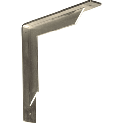Stockport 2"W x 12"D x 12"H Countertop Bracket, Stainless Steel Stainless Steel