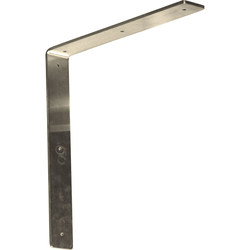 Hamilton 2"W x 14"D x 14"H Countertop Bracket, Stainless Steel Stainless Steel