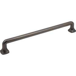 Jeffrey Alexander Griffin 12" (305 mm) Center to Center Brushed Pewter Appliance Pull, 13-1/8" Length x 5/8" Width x 1-7/8" Projection