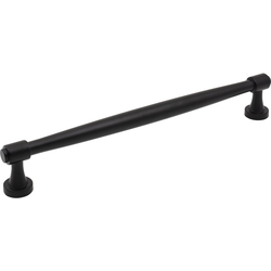 Jeffrey Alexander Jules 12" (305 mm) Center to Center Matte Black Appliance Pull, 13-1/8" Length x 3/4" Width x 2" Projection