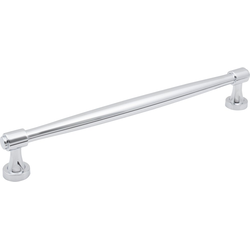 Jeffrey Alexander Jules 12" (305 mm) Center to Center Polished Chrome Appliance Pull, 13-1/8" Length x 3/4" Width x 2" Projection