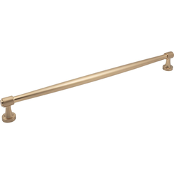 Jeffrey Alexander Jules 18" (457 mm) Center to Center Satin Bronze Appliance Pull, 19-1/8" Length x 3/4" Width x 2" Projection