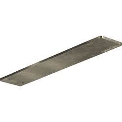 Logan 3"W x 14"D x 0.25"H Countertop Bracket, Stainless Steel Stainless Steel