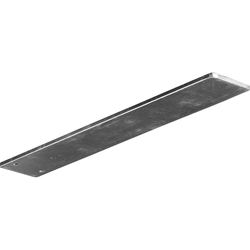 Logan 3"W x 16"D x 0.25"H Countertop Bracket, Cold Rolled Steel Unfinished