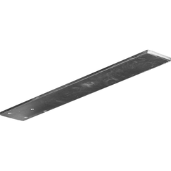 Logan 3"W x 18"D x 0.25"H Countertop Bracket, Cold Rolled Steel Unfinished