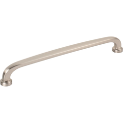 Jeffrey Alexander Weser 7-9/16" (192 mm) Center to Center Satin Nickel Cabinet Pull, 8-3/16" Length x 1/2" Width x 1-1/8" Projection