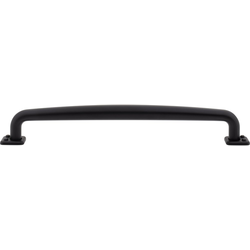 Atlas Homewares Benning 12" Center to Center Matte Black Appliance Pull, 13-1/2" Length x 7/8" Width x 2-1/8" Projection