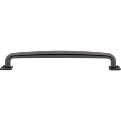 Atlas Homewares Benning 12" Center to Center Slate Appliance Pull, 13-1/2" Length x 7/8" Width x 2-1/8" Projection