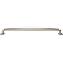Atlas Homewares Benning 18" Center to Center Brushed Nickel Appliance Pull, 19-1/2" Length x 7/8" Width x 2-1/8" Projection