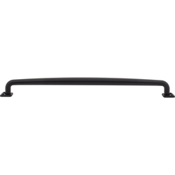 Atlas Homewares Benning 18" Center to Center Matte Black Appliance Pull, 19-1/2" Length x 7/8" Width x 2-1/8" Projection