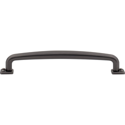 Atlas Homewares Benning 6-5/16" Center to Center Slate Cabinet Pull, 7-1/4" Length x 1/2" Width x 1-5/16" Projection