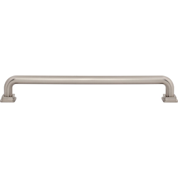Atlas Homewares Kimberton 12" Center to Center Brushed Nickel Appliance Pull, 13" Length x 5/8" Width x 1-7/8" Projection
