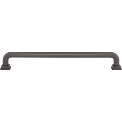 Atlas Homewares Kimberton 12" Center to Center Slate Appliance Pull, 13" Length x 5/8" Width x 1-7/8" Projection