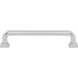 Atlas Homewares Kimberton 5-1/16" Center to Center Polished Chrome Cabinet Pull, 5-3/4" Length x 3/8" Width x 1-3/16" Projection