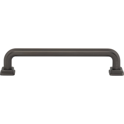 Atlas Homewares Kimberton 5-1/16" Center to Center Slate Cabinet Pull, 5-3/4" Length x 3/8" Width x 1-3/16" Projection
