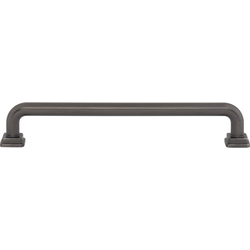 Atlas Homewares Kimberton 6-5/16" Center to Center Slate Cabinet Pull, 7" Length x 3/8" Width x 1-3/16" Projection