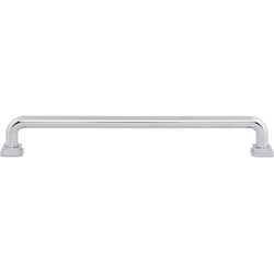 Atlas Homewares Kimberton 7-9/16" Center to Center Polished Chrome Cabinet Pull, 8-1/4" Length x 3/8" Width x 1-3/16" Projection