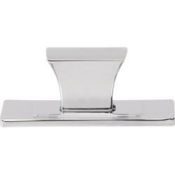 Atlas Homewares Zander Polished Chrome Rectangle Cabinet Knob, 1-1/4" Length x 3/4" Width x 1" Projection