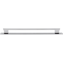 Atlas Homewares Zander 12" Center to Center Polished Chrome Cabinet Pull, 13" Length x 1/2" Width x 1-1/8" Projection