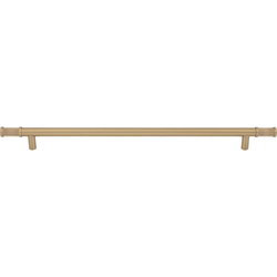 Top Knobs Burnham 18" Center to Center Honey Bronze Appliance Pull, 23" Length x 3/4" Width x 2" Projection