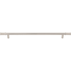 Top Knobs Burnham 18" Center to Center Polished Nickel Appliance Pull, 23" Length x 3/4" Width x 2" Projection