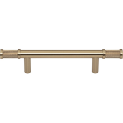 Top Knobs Burnham 3-3/4" Center to Center Honey Bronze Cabinet Pull, 6-7/8" Length x 9/16" Width x 1-7/16" Projection