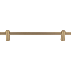 Top Knobs Dempsey 12" Center to Center Honey Bronze Appliance Pull, 15-1/4" Length x 5/8" Width x 2-1/4" Projection
