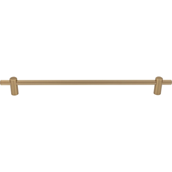Top Knobs Dempsey 18" Center to Center Honey Bronze Appliance Pull, 21-1/4" Length x 5/8" Width x 2-1/4" Projection