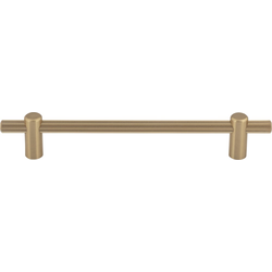Top Knobs Dempsey 6-5/16" Center to Center Honey Bronze Cabinet Pull, 8-5/16" Length x 3/8" Width x 1-3/8" Projection