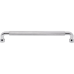 Top Knobs Garrison 12" Center to Center Polished Chrome Appliance Pull, 12-7/8" Length x 3/4" Width x 2" Projection