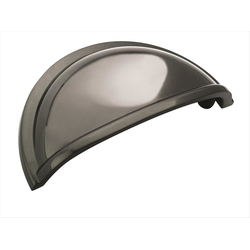 Cup Pulls 3 Inch Center to Center Black Nickel Cabinet Cup Pull