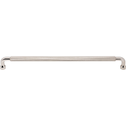 Top Knobs Garrison 18" Center to Center Polished Nickel Appliance Pull, 18-13/16" Length x 3/4" Width x 2" Projection