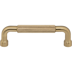 Top Knobs Garrison 3-3/4" Center to Center Honey Bronze Cabinet Pull, 4-5/16" Length x 1/2" Width x 15/16" Projection