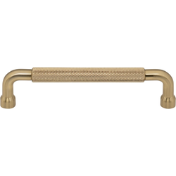 Top Knobs Garrison 5-1/16" Center to Center Honey Bronze Cabinet Pull, 5-9/16" Length x 1/2" Width x 1-5/16" Projection