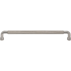 Top Knobs Garrison 8-13/16" Center to Center Brushed Satin Nickel Cabinet Pull, 9-3/8" Length x 1/2" Width x 1-5/16" Projection