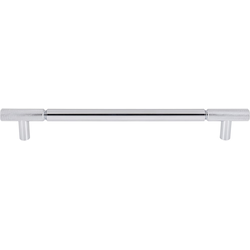 Top Knobs Prestwick 12" Center to Center Polished Chrome Appliance Pull, 14-5/8" Length x 3/4" Width x 2" Projection
